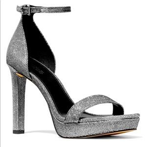 Michael Michael Kors sexy silver sandals